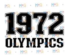 1972 Olympics Iron On Trunchbull Jumpers Sweatshirt Kids Iron On Transfers Costume World Book Day 1972 Olympics School Kids Children
