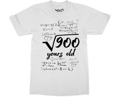 30th Birthday 900 Square Root T-shirt 30 Years Old Him Her Bday Gift