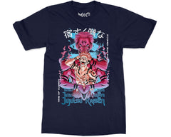 Jujutsu Kaisen Sukuna Graphic T-shirt JJK Manga Anime Gift Unisex Shirt