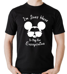 Funny Dad Disneyland Holiday T-shirt Mickey Disney World Family Vacation Trip Men's Tee