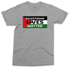 Palestinian Lives Matter T-shirt Gaza Freedom Tee Palestine Flag Top for Him Her