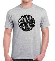 Noel Gallager Inspired T-shirt Retro Classic Music Rock Band Tee Festival Rave Top
