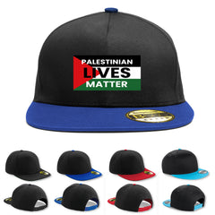Palestinian Lives Matter Snapback Hat Save Gaza Strip Flag Cap Activists Gifts