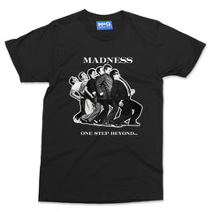 Madness One Step Beyond Inspired Vintage T-shirt Retro SKA 70's Classic Music