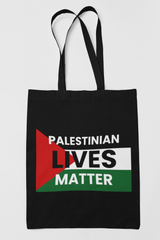 Palestinian Lives Matter Tote Bag Save Gaza Free Palestine Flag Supporters Gifts