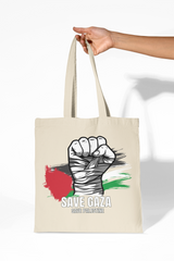 Save Gaza Save Palestine Tote Bag Palestinian Flag Purse Freedom Support Gifts
