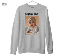 Custom Text Sweatshirt Design Your Own Personalized Jumper Gift Top for Him Her