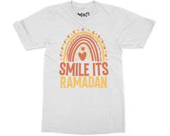 Smile Ramadan T-shirt Islamic Shirt Cheer Positive Vibes Muslim Gifts