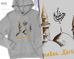 Ramadan Kareem Masjid Hoodie Islamic Mosque Arabic Jumper Muslim Gifts