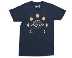 Ramadan Kareem T-shirt Moon Phases Holy Month Tee Arabic Islamic Gifts