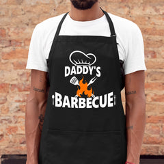Daddy's Barbeque Apron, Funny Dad BBQ Party, Dad Father's Chef Cooking Gift, Daddy Chef, Barbeque Gifts, Birthday Gift, Apron for Men