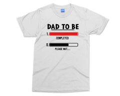 Funny Dad to be T-shirt 2nd baby Announcement Second Child Gift Daddy and Mummy Pregnancy Shower Present Loading Dad to be Gift - Mens Shirt