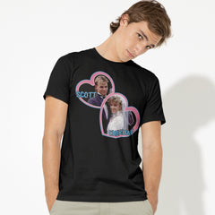 Scott and Charlene Wedding T-shirt, Funny Neighbours Inspired, Retro Vintage Rock Band 80's 90's Gift Shirt, Men Women Ladies Tee Top