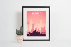 City Travel Poster Wall Art Collection, Travel Print, World Travel Poster, Landmarks Home Decor, Gift Present Posters A4 A3 A2 A1 A0 HD