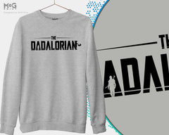 The Child and Dadalorian Sweatshirt Funny Star Warz Television Series Cool Dad Father's Day Matching Gift Jumper For Daddy Grandad And Son