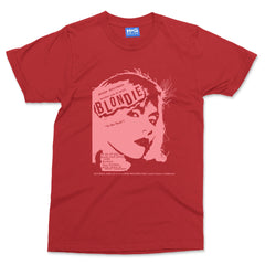 Blondie Vintage T-shirt Retro Fashion Rock Band Classic Singer Women Ladies Tee