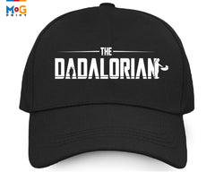 The Dadalorian & The Child Printed Baseball Cap, Matching Dadalorian Hat, Dad & Son Family 100% Cotton Twill Cap, New Dad Father's Day Gift