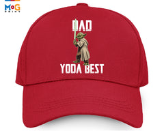 Dad Yoda Best Baseball Cap, Galaxy Unisex Adult Cap, Best Dad Hat Father's Day Gift, Funny Dad Trendy Cap, Daughter Son Gift for Daddy