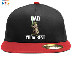 Dad Yoda Best Snapback Cap, Daddy 100% Cotton Twill Cap, Dad Christmas Present, Best Dad Trendy Cap, Father's Day Gift from Daughter Son