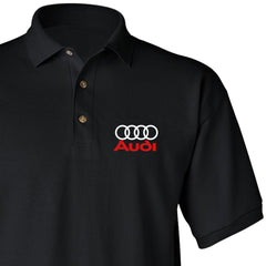 Audi Quattro Logo Polo Shirt A3 RS3 tt Car Driver Ower Gift Racing Lover - Unisex Top