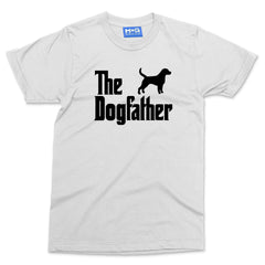 The Dogfather T-shirt Funny Men's Dog Lover Gifts Husband Dad Animal Pet Lover