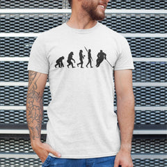 Ice Hockey Evolution T-shirt - Ice Hockey Gift - Hockey Player Shirt Gift - Hockey Birthday Gift - Ice hockey lover - Gift for Dad Son him