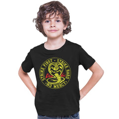 Cobra Kai Kids T shirt, Cobra Kai Gift Shirt, Karate Kid, Karate Shirt, Kids Gift Shirt, Birthday Gift, Childrens Cobra Kai ALL Sizes