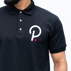Polkadot Crypto Polo Shirt, DOT Cryptocurrency Coin, Traders Trading Shirt Trader Gift, Shirt for Investors, Tech Lover Crypto Chain Top