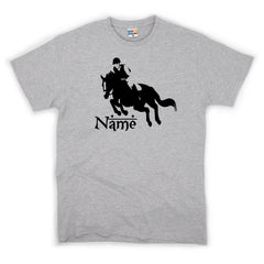 Custom Horse t shirt Gift For Horse Owners Horse riding hobbyist t shirt Personalised horse Name tee All Sizes Available