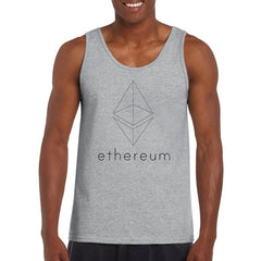 Ethereum Vest, Eth Cryptocurrency Clothing Coin Trader, DeFi Blockchain Technology, Crypto Clothing Tank Top, Investor Dad Brother Gift