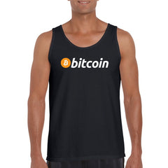 Bitcoin Vest, BTC Crypto Clothing Merch, Bitcoin Investor Gift, Cryptocurrency Gift for Him Her, Gym Sleeveless Tank Top Size S - 2XL