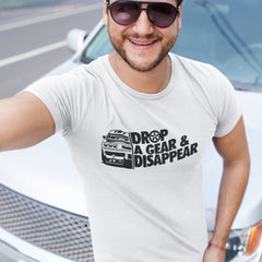 Funny Car guy t-shirt mens womens driver Car Mechanic Garage Petrolhead manual gearbox Birthday Gift idea