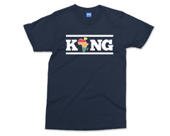 Africa King T-shirt Africa Country Continent African Heritage Tee Black History Kings Shirt Men's Him Africa Holiday Vacation Tourism tshirt