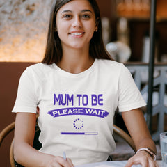 Mum to be T-shirt Pregnancy announcement Being Mother Announcing Mother to be Valentines present for New mummy Gift for her
