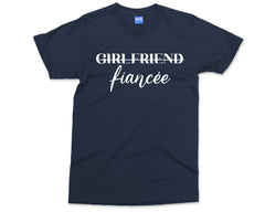Fiancee Fiance Couples T Shirts Love Engaged Proposa L Matching Tees Girl Friend And Boy Friend L Wife And Husband To Be