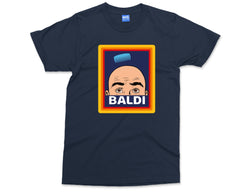 BALDI Funny T-shirt, Bald Man Parody, Animated Supermarket Bald Men's Hilarious Top, Gift Dad Fathers Grandad Birthday Present Tee