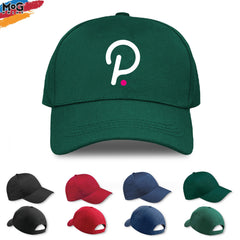 Polkadot Logo Baseball Cap, Dot Cryptocurrency Investor Gift, Polkadot Trader, Polkadot Hat, Hodl Blockchain Technology, 5 Panel Hat