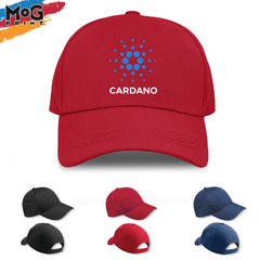 Cardano Logo Baseball Cap, Cardano Ada Hat, Blockchain Cryptocurrency Coin Trader, Hodl Crypto Gift Cap, Investor Dad Cap, Unisex Adult