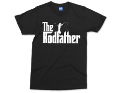 The Rodfather T-shirt Big Game Fishing Fisherman Love Fishing Funny Rod Fish catcher Sportfishing Man I love fishing shirt Gift for Father