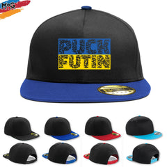 Puck Futin Snapback, Stop Russia Protest Cap, Ukraine Flag f Putin Hat - Love & Support Ukraine Pray For Ukraine Hat Supporting Ukraine