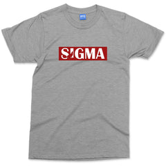 Sigma Wolf T-shirt, Funny Sigma Male Shirt, Alpha Male Joke Gift for him, Viral Meme Shirt, Ideal Gift for Brother Dad Birthday Present