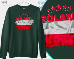 Polska Polish Jumper Poland Football Volleyball Sport Poland Polska Mistrzostwa Swiata Mens Womens Sweat Shirt Polska Classic Adult Sweater