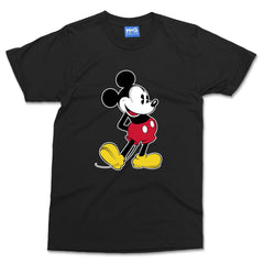 Mickey Mouse T-shirt Classic Disney Inspired Mickey Retro Cartoon Tv Show Vintage Tee