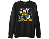Funny Is This Jolly Enough Sweatshirt Disney Donald Duck Xmas Gift Top
