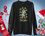 Beyoncé Christmas Tree Sweatshirt Funny Ho Ho Xmas Top for Music Fans