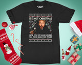 Funny Christmas T-shirt Retro Holiday Movie Shirt Xmas Top for Him Her