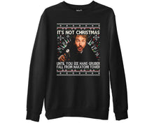 Funny Christmas Sweatshirt | Retro Holiday Movie Jumper Xmas Party Top