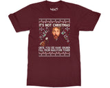 Funny Christmas T-shirt Retro Holiday Movie Shirt Xmas Top for Him Her