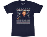 Funny Christmas T-shirt Retro Holiday Movie Shirt Xmas Top for Him Her