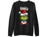 It's Ok to be Grinch Santa Sweatshirt Funny Grinchmas Christmas Jumper
